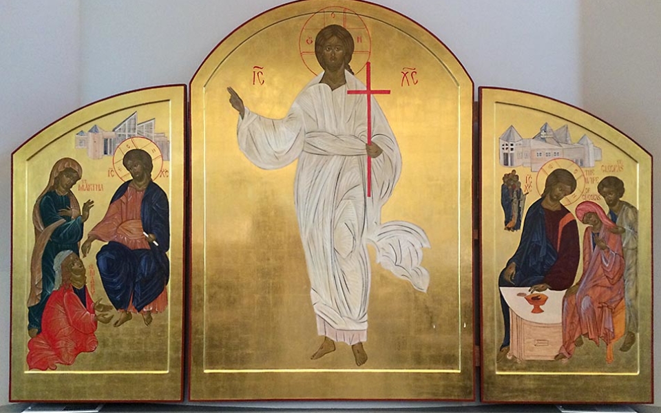 The Icon of the Risen Christ.