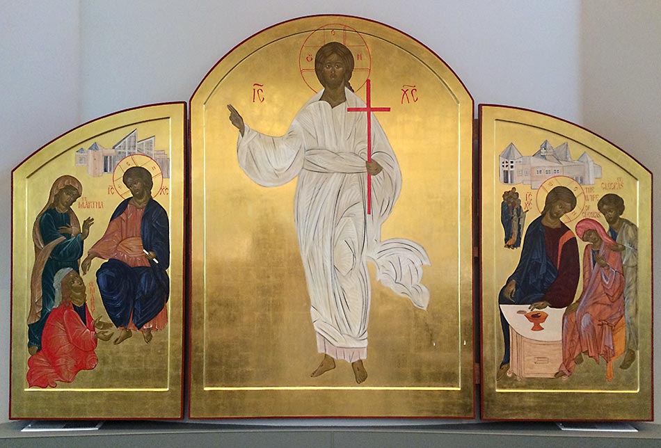 The Icon of the Risen Christ.